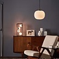 Sio - Matt Black & Opal Glass Table Lamp