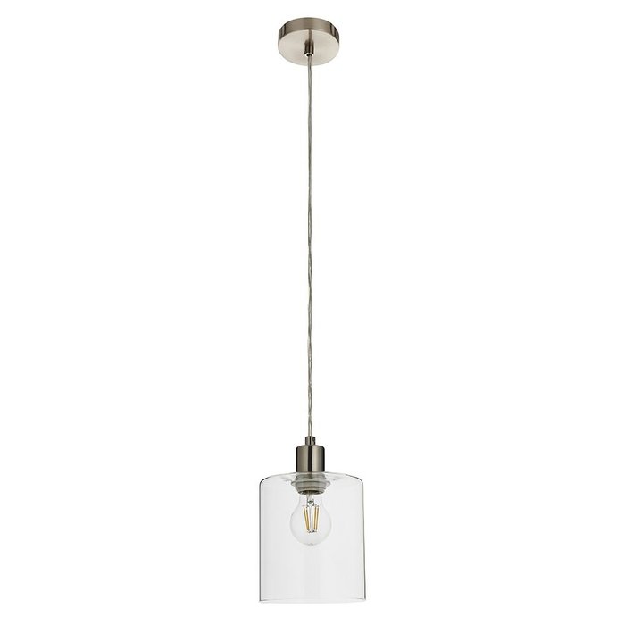 Niko - Contemporary Glass & Brushed Nickel Pendant