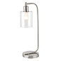 Niko - Minimalist Table Lamp - Brushed Nickel