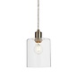 Niko - Contemporary Glass & Brushed Nickel Pendant