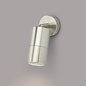 Ortex - Brushed Aluminium Outdoor Down Wall Light