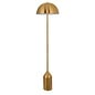 Mid Century Brass Dome Floor Lamp