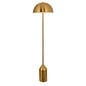 Mid Century Brass Dome Floor Lamp