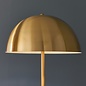 Mid Century Brass Dome Floor Lamp