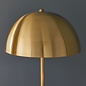 Mid Century Brass Dome Floor Lamp