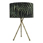 Bamboo Table Lamp Base - Antique Brass