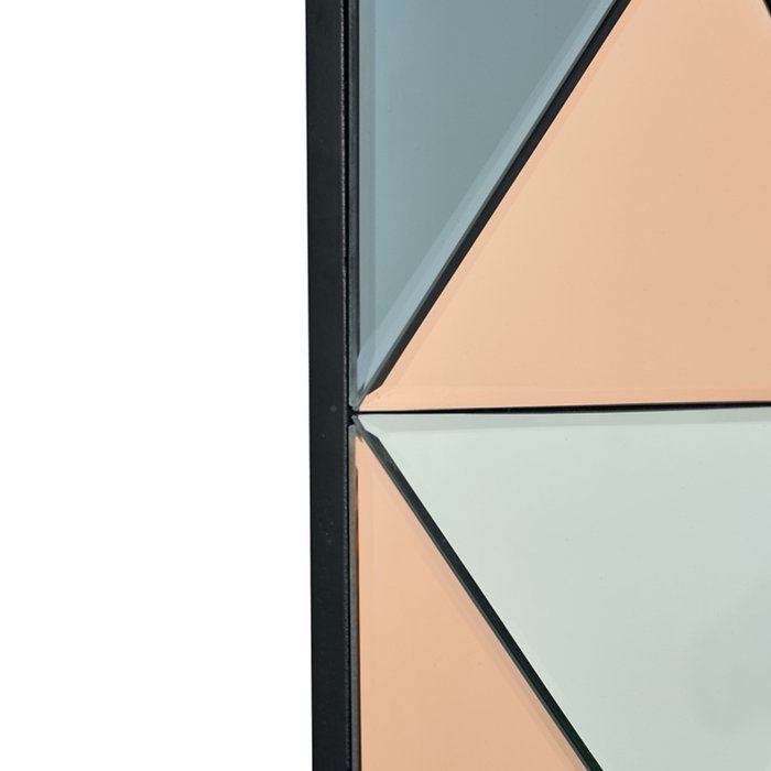 Hera - Smoked & Rose Gold Rectangular Mirror