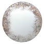 Artemis - Distressed Foxed Round Mirror