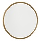 Briton - Beaded Edge Round Gold Mirror