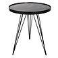 Titan - Mid Century Dark Grey Stone Side Table