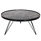 Titan - Mid Century Dark Grey Stone Coffee Table