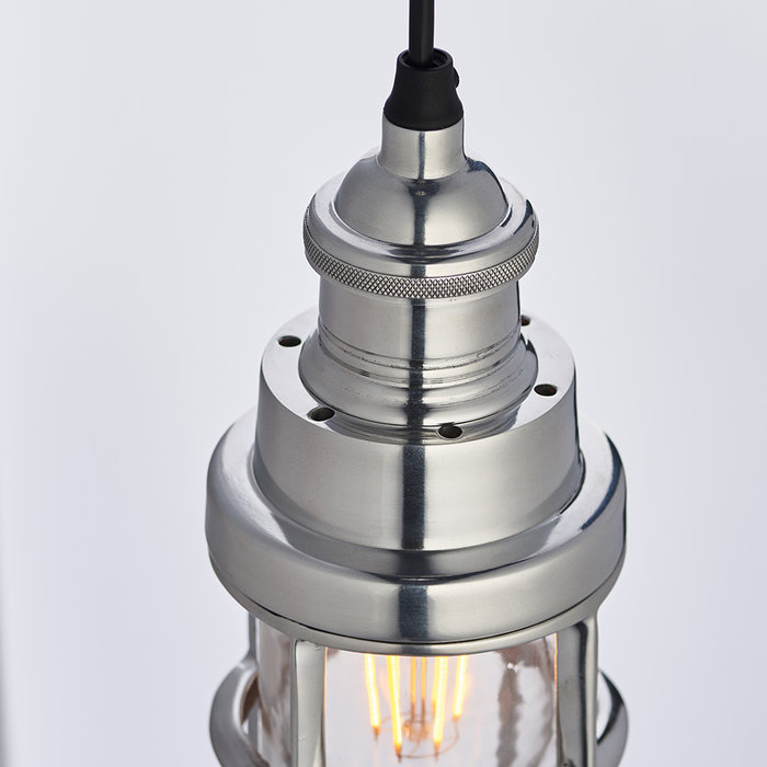 Epsom - Heavy Cast Industrial Cage Pendant