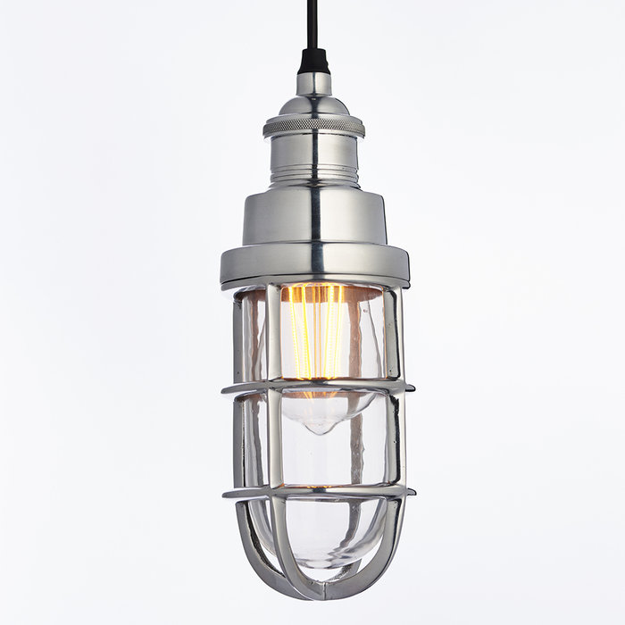 Epsom - Heavy Cast Industrial Cage Pendant