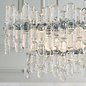 Jove - Melting Ice Crystal Grand Linear Chandelier