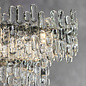 Jove - Melting Ice Crystal Grand Linear Chandelier