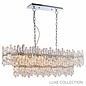 Jove - Melting Ice Crystal Grand Linear Chandelier
