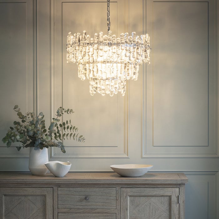 Jove - Melting Ice Crystal Grand Chandelier