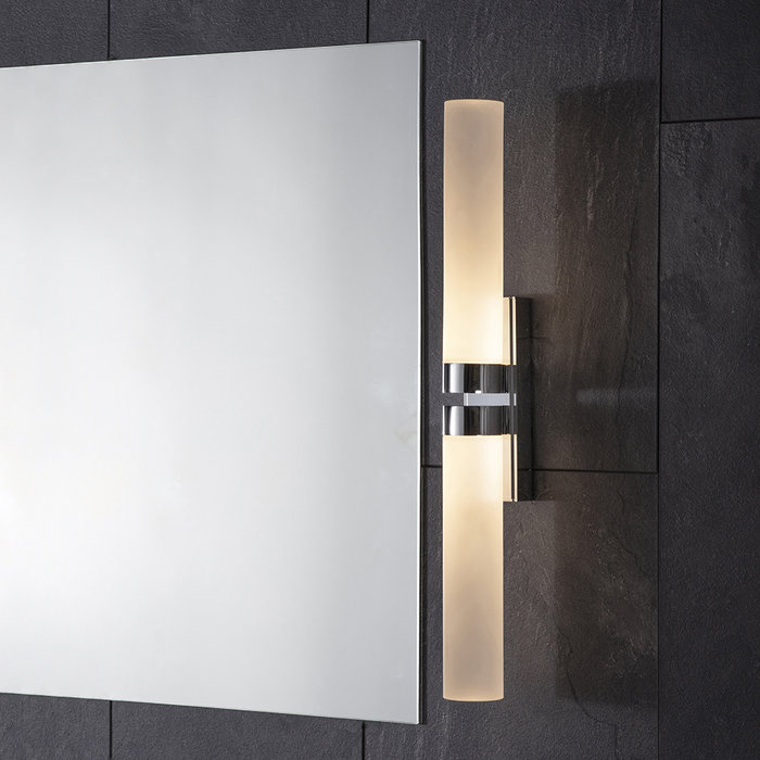 Greer - IP44 LED Modern Bathroom Double Wall Light