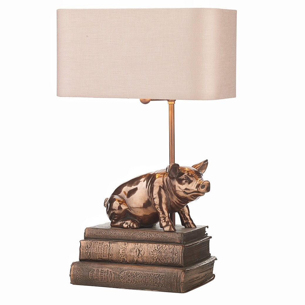 Horace Pig Table Lamp - David Hunt - Lightbox