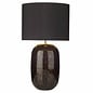 Pura Black Mirrored Table Lamp