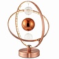 Orbital Table Lamp - LED - Brushed Copper