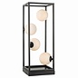 Sio - Matt Black & Opal Glass Table Lamp