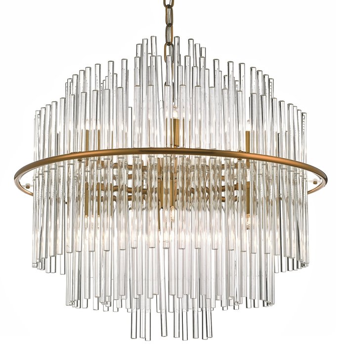 Luka - Floating Glass Rod Feature Light