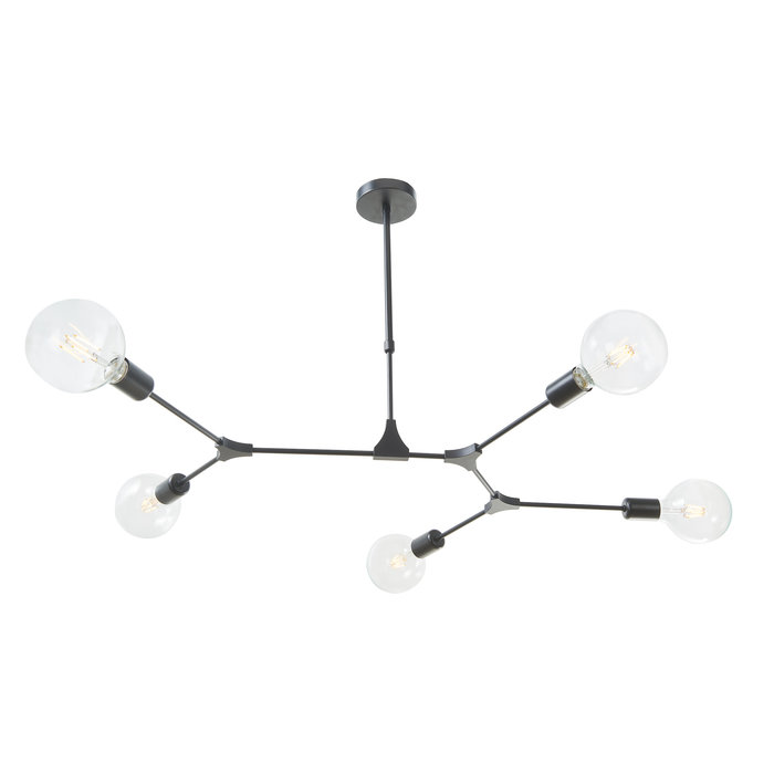 Organic - Satin Black Refined Industrial Feature Light