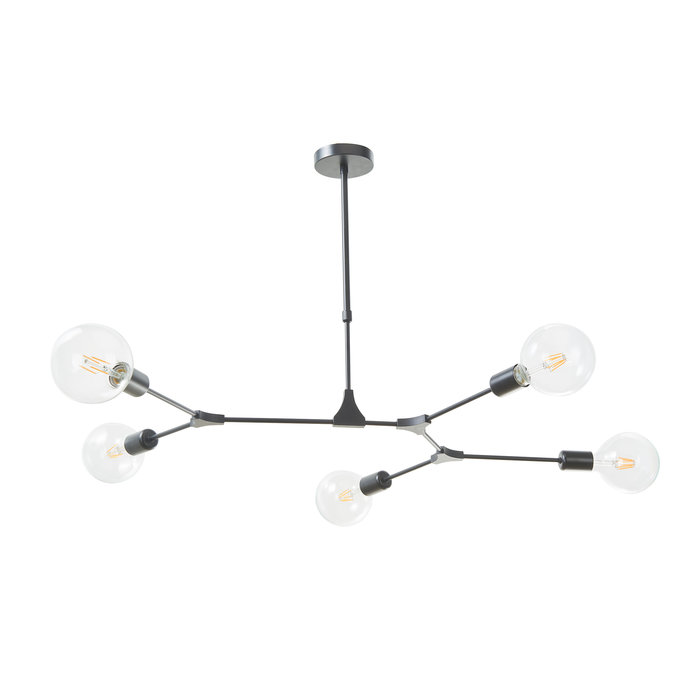 Organic - Satin Black Refined Industrial Feature Light