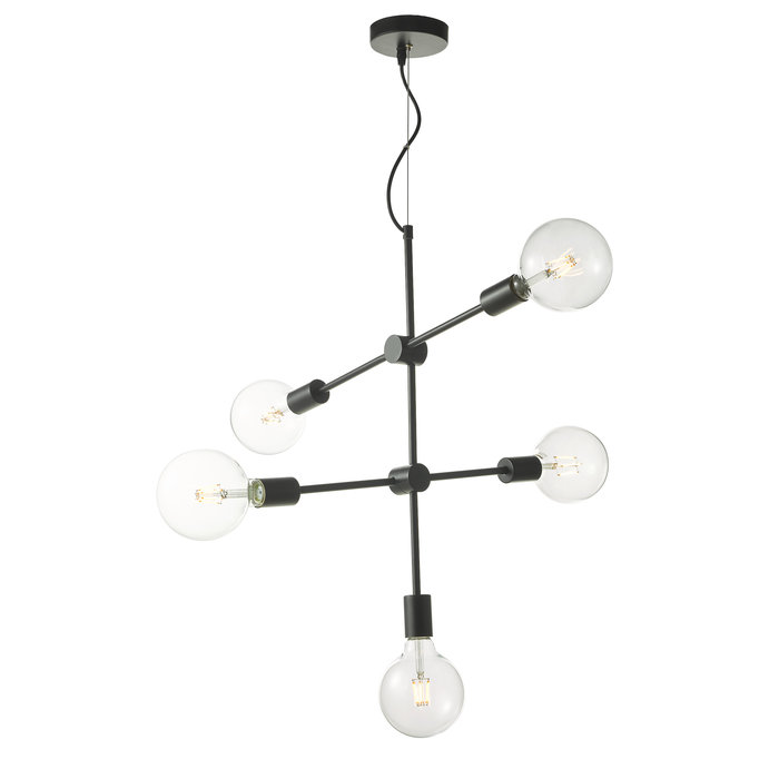 Jonah - Matt Black Industrial Feature Light