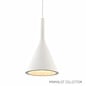 Xander - White Plaster Minimalist Pendant