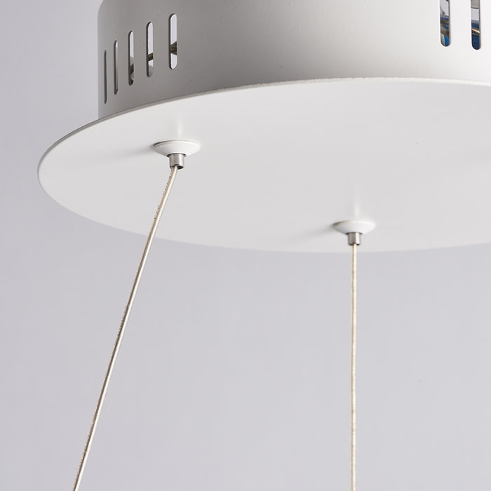 Kylo - White Minimalist Feature  LED Pendant