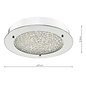 Cristallo - Flush Crystal Bathroom Fitting