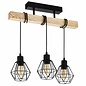 Townsend - Wood Beam Semi-Flush Ceiling Light