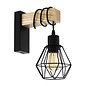 Townsend - Wood Beam Industrial Wall Light