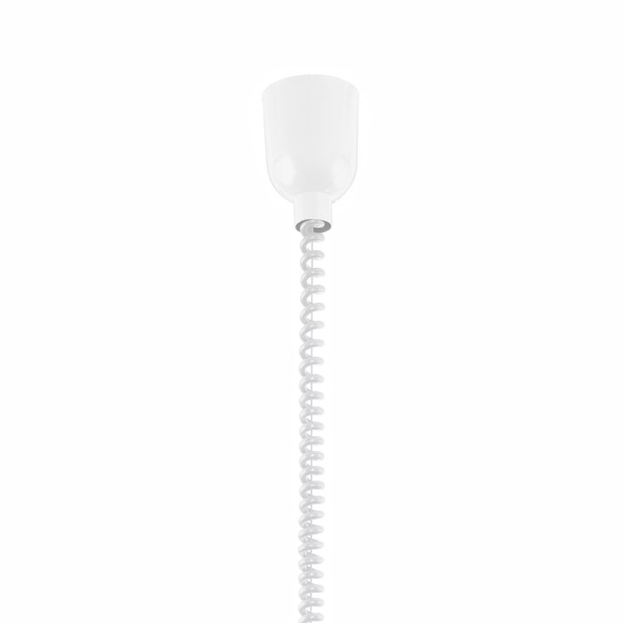 Louvred Scandi Pendant - White