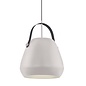 Anders - Grey Scandi Pendant with Dark Grey Bracket