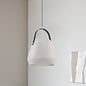 Anders - Grey Scandi Pendant with Dark Grey Bracket