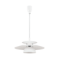 Louvred Scandi Pendant - White