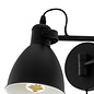 Peri Wall Light - Black Industrial Adjustable Angle Arm Wall Light