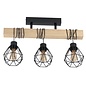 Townsend - Wood Beam Semi-Flush Ceiling Light