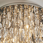 Melanie - Crystal Waterfall Flush Ceiling Light - 6 Light