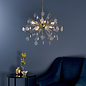 Kayla - Organic Glass Sputnik Feature Light  - Gold