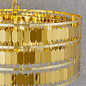 Eldorado - Reflective Chrome Drum Feature Light  - Gold