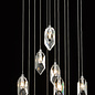 Rock Crystal 18 Light Cluster Pendant