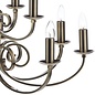 12 Light Candle Chandelier - Antique Brass