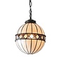 Tiffany Ceiling Light - Glass Globe Pendant - Small