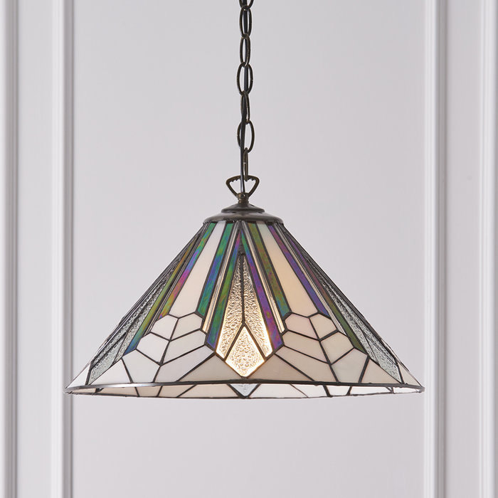 Art Deco Tiffany Ceiling Light Pendant