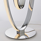 Arya - Large Spiral LED Table Lamp - Polished Chrome