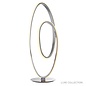 Arya - Large Spiral LED Table Lamp - Polished Chrome